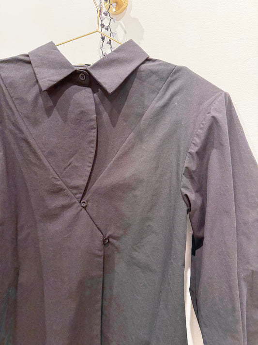 CHEMISE STRUCTURE NOIRE